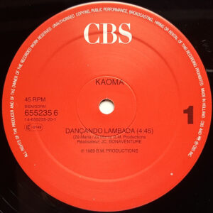 7" | Kaoma - Dancado Lambada / Lamba Caribe - Afbeelding 2