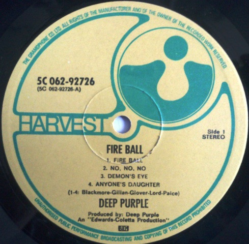 Deep Purple - Fireball