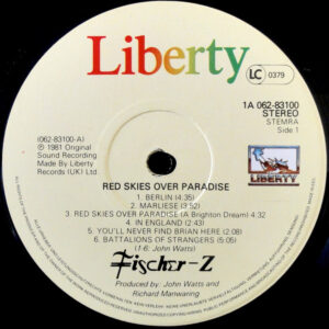 Fisher-Z - Red Skies over Paradise - Afbeelding 2