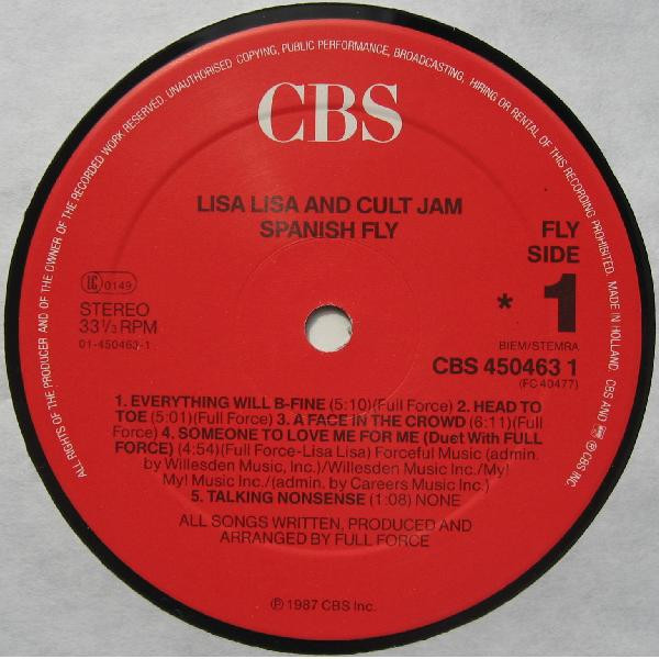 Lisa Lisa and Cult Jam - Spanish Fly