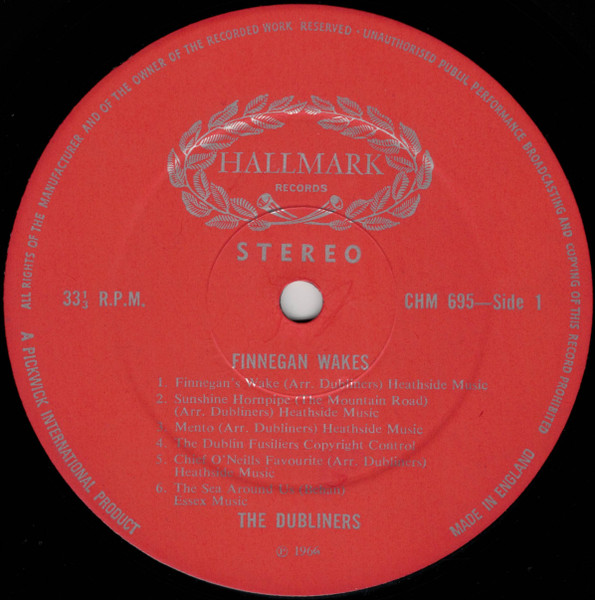 The Dubliners - Finnegan Wakes
