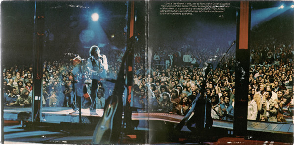 Neil Diamond - Love at the Greek (2 LP)