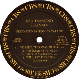 Neil Diamond - Serenade - Afbeelding 2
