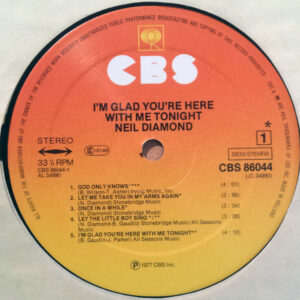 Neil Diamond - I'm Glad You're Here with Me Tonight - Afbeelding 2