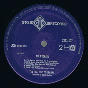 The Walker Brothers - No Regrets - Afbeelding 2