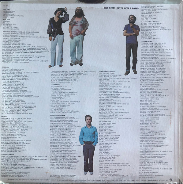 The Peter Peter Ivers Band – Terminal Love