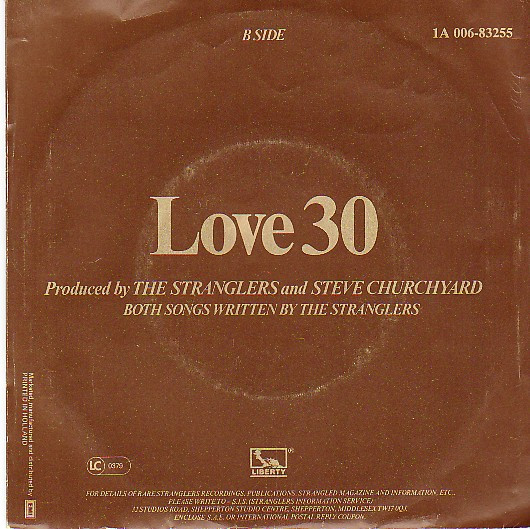 7" | The Strangles - Golden Brown / Love 30