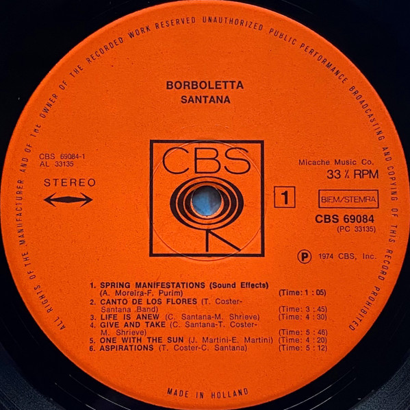 Santana - Borboletta