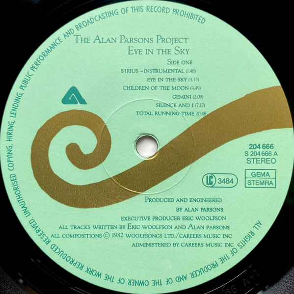 The Alan Parsons' Project - Eye in the Sky