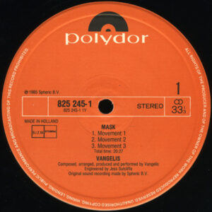 Vangelis - Mask - Afbeelding 2