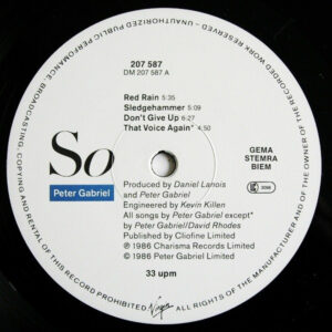 Peter Gabriel - SO - Afbeelding 2