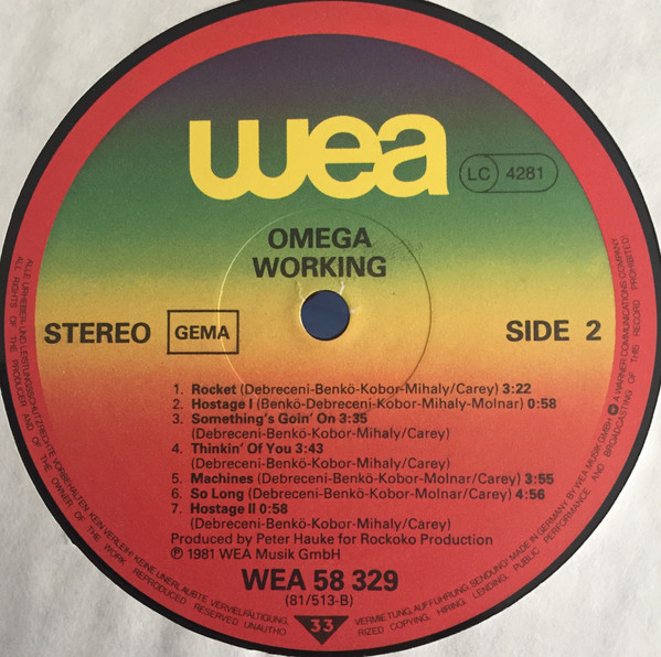 Omega - Working