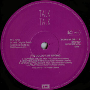 Talk Talk - The Colour of Spring - Afbeelding 2
