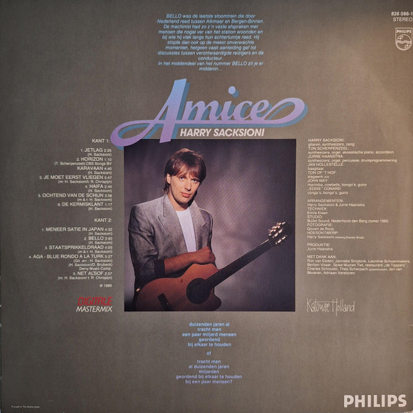 Harry Sacksioni - Amice
