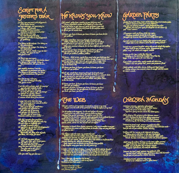 Marillion - Script for a Jester's Tear