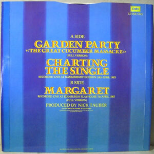 12" | Marillion - Garden Party, the Great Cucumber Massacre - Afbeelding 3