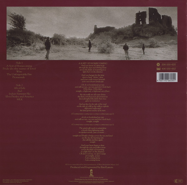U2 - The Unforgettable Fire