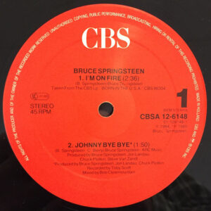 12" | Bruce Springsteen - I'm on Fire / Johnny Bye Bye / Shut Out the Light / Jersey Girl - Afbeelding 2