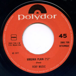 7" | Roxy Music - Virginia Plain / Pyjamarama - Afbeelding 2