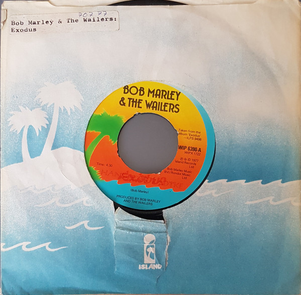 7" | Bob Marley and the Wailers - Exodus / Exodus (instrumental)