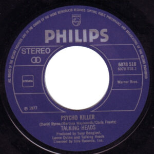 7" | Talking Heads - Psycho Killer / Pulled Up - Afbeelding 2