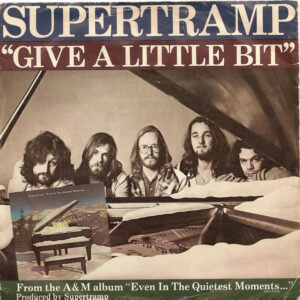 7" | Supertramp - Give a Little Bit / Downstream - Afbeelding 1