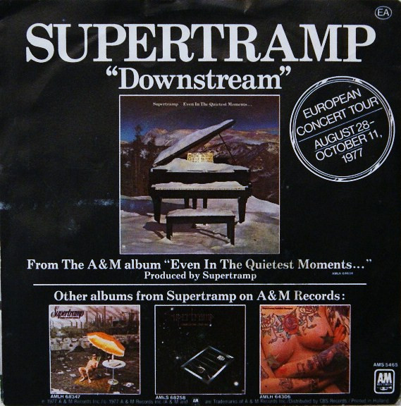 7" | Supertramp - Give a Little Bit / Downstream