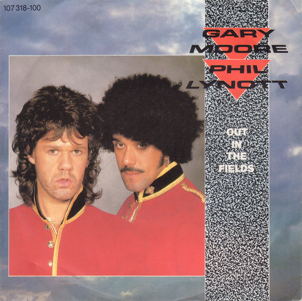 7" | Gary Moore and Phil Lynott - Out in the Fields / Military Man