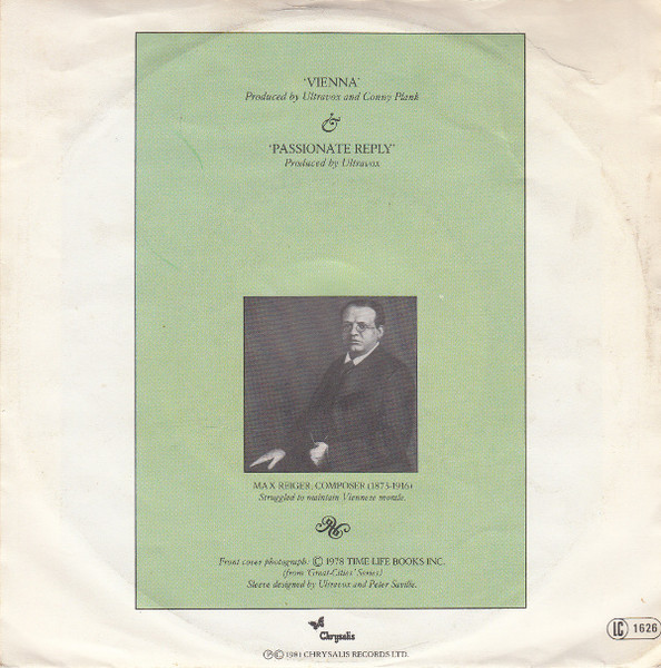 7" | Ultravox - Vienna / Passionate Reply