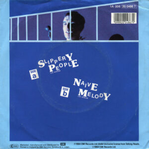 7" | Talking Heads - Slippery People / Naive Melody - Afbeelding 3