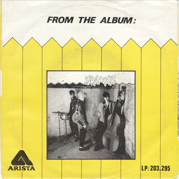 7" | Stray Cats - Stray Cat Strut / Drink that Bottle Down