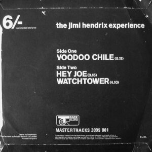 7" | Jimi Hendrix - Voodoo Chile / Hey Joe / All Along the Watchtower - Afbeelding 3