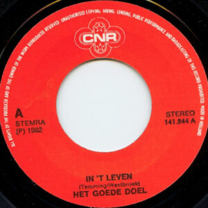 7" | Het Goede Doel - In 't Leven / Alleen - Afbeelding 2