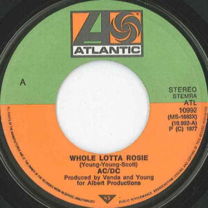 7" | AC/DC - Whole Lotta Rosie / Dog Eat Dog - Afbeelding 3