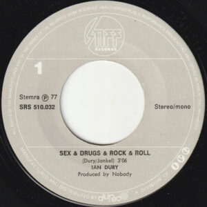 7" | Ian Dury - Sex & Drugs & Rock & Roll / Razzle in my Pocket - Afbeelding 2