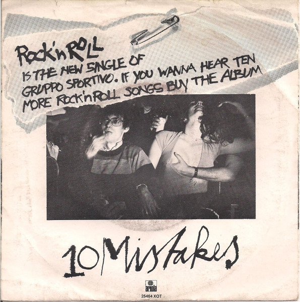 7" | Gruppo Sportivo - Rock 'n Roll / I Shot my Manager