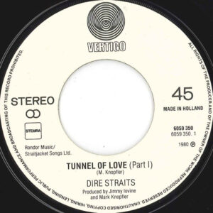 7" | Dire Straits - Tunnel of Love Part 1 & 2 - Afbeelding 2