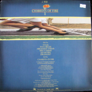 Vangelis - Chariots of Fire, Music from the Original Soundtrack - Afbeelding 3