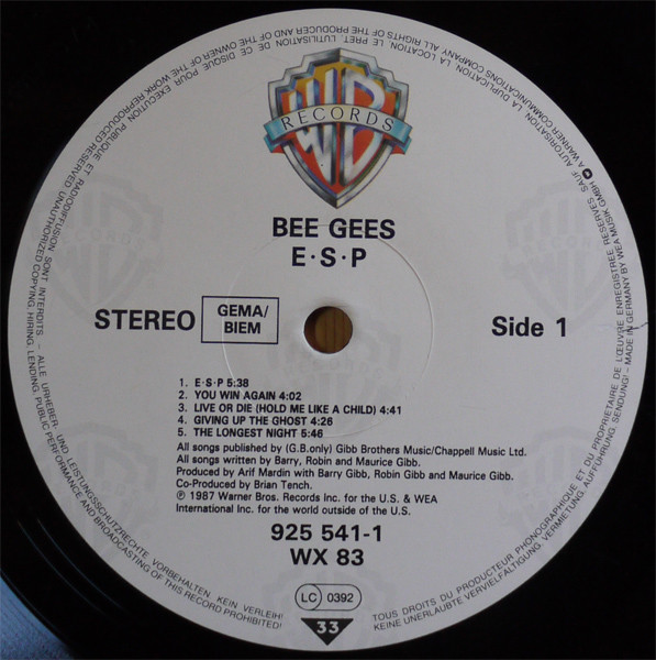 Bee Gees - E.S.P.