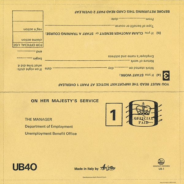 UB40 - Signing Off (2 LP, 1x 45 rpm, 1x 33 rpm)