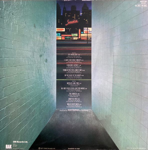 Smokie - Bright Lights and Black Alleys