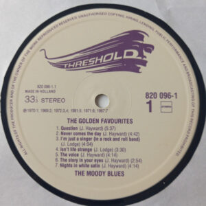 The Moody Blues - The Golden Favorites - Afbeelding 2