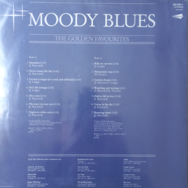 The Moody Blues - The Golden Favorites