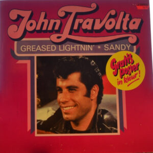 John Travolta – John Travolta (blauw vinyl) - Afbeelding 1