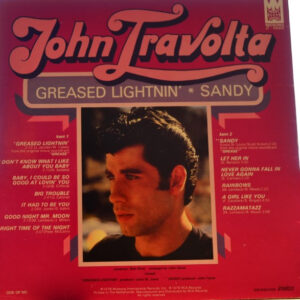 John Travolta – John Travolta (blauw vinyl) - Afbeelding 3