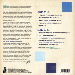 Joe Bonamassa – Blues Deluxe Vol. 2 (blue vinyl) - Afbeelding 3