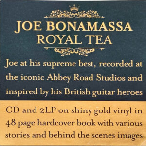 Joe Bonamassa – Royal Tea (CD + 2LP Gold Vinyl) - Afbeelding 2