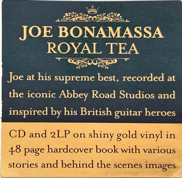 Joe Bonamassa – Royal Tea (CD + 2LP Gold Vinyl)