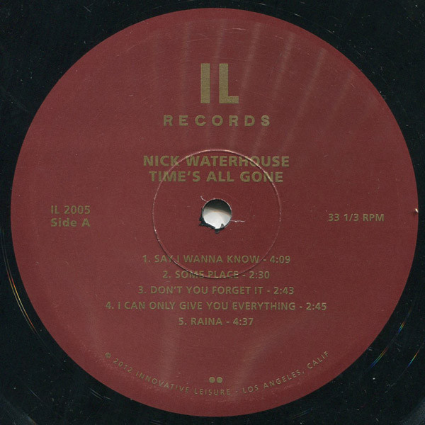 Nick Waterhouse – Time's All Gone