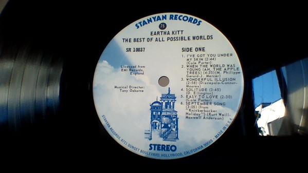 Eartha Kitt - The Best of all Possible Words